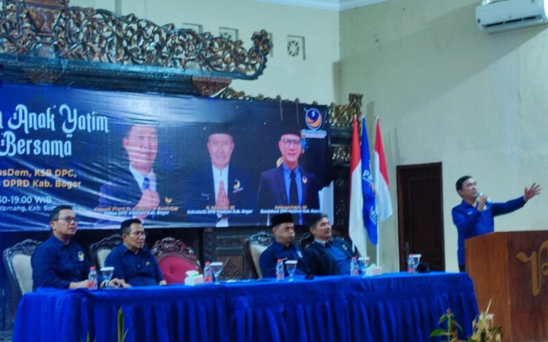 Jelang Pemilu, Partai Nasdem Kabupaten Bogor Tingkatkan Konsolidasi Kader