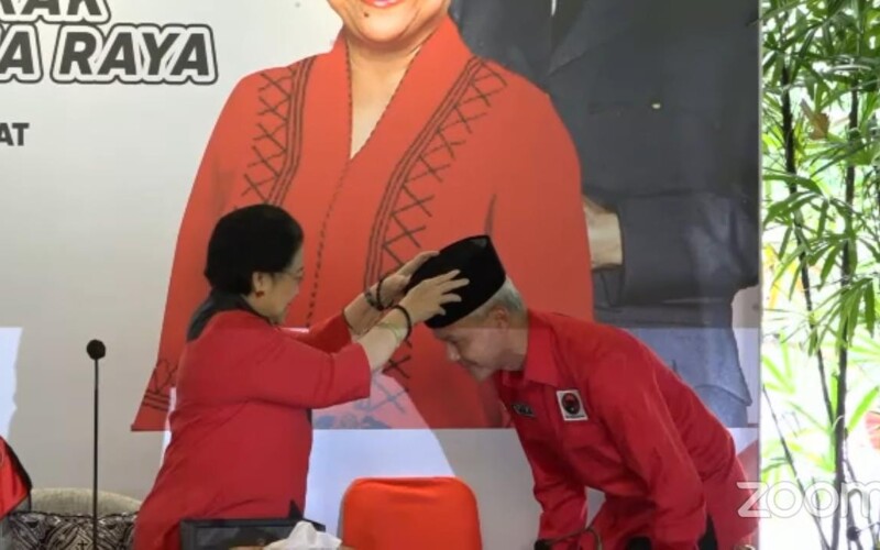 Megawati Soekarno Putri Tetapkan Ganjar Pranowo Sebagai Capres Pilpres 2024