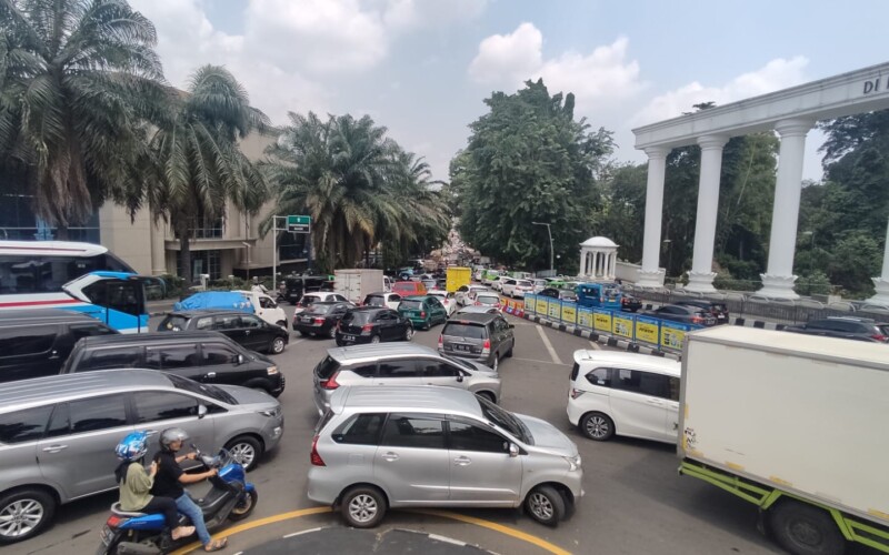 Libur Lebaran, Kasat Lantas Sebut Kendaraan Masuk Kota Bogor Meningkat