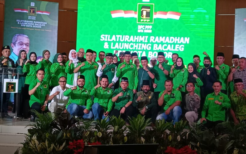 Launching Bacaleg DPC PPP Kota Bogor, selain tokoh senior ada juga calon muda kalangan milenial