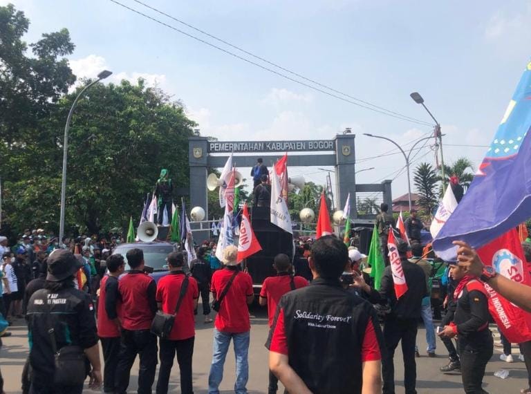 Wanti-wanti Ada Demonstrasi Mayday di Bogor, Polisi Siapkan Personel