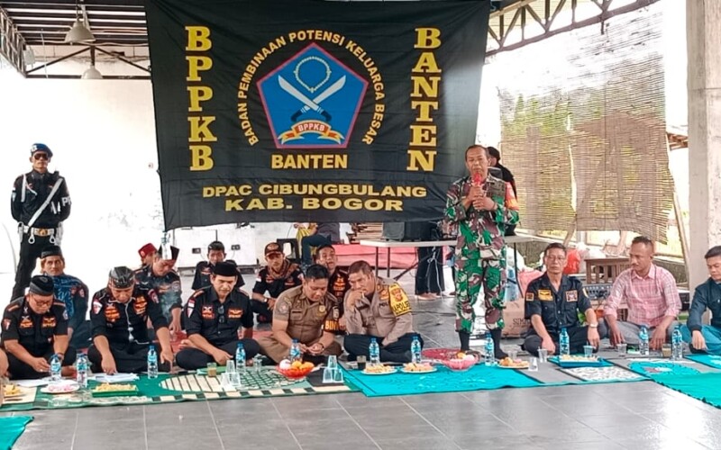 Danramil Cibungbulang Ajak Ormas BPPKB Untuk Bersinergi