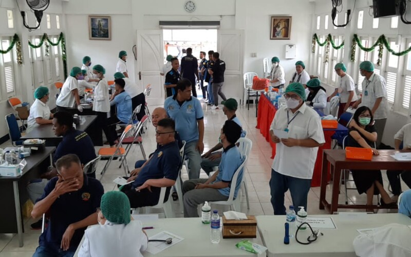 Lapas Khusus Gunung Sindur Gandeng GPIB Karunia Berikan Pengobatan Kesehatan WBP
