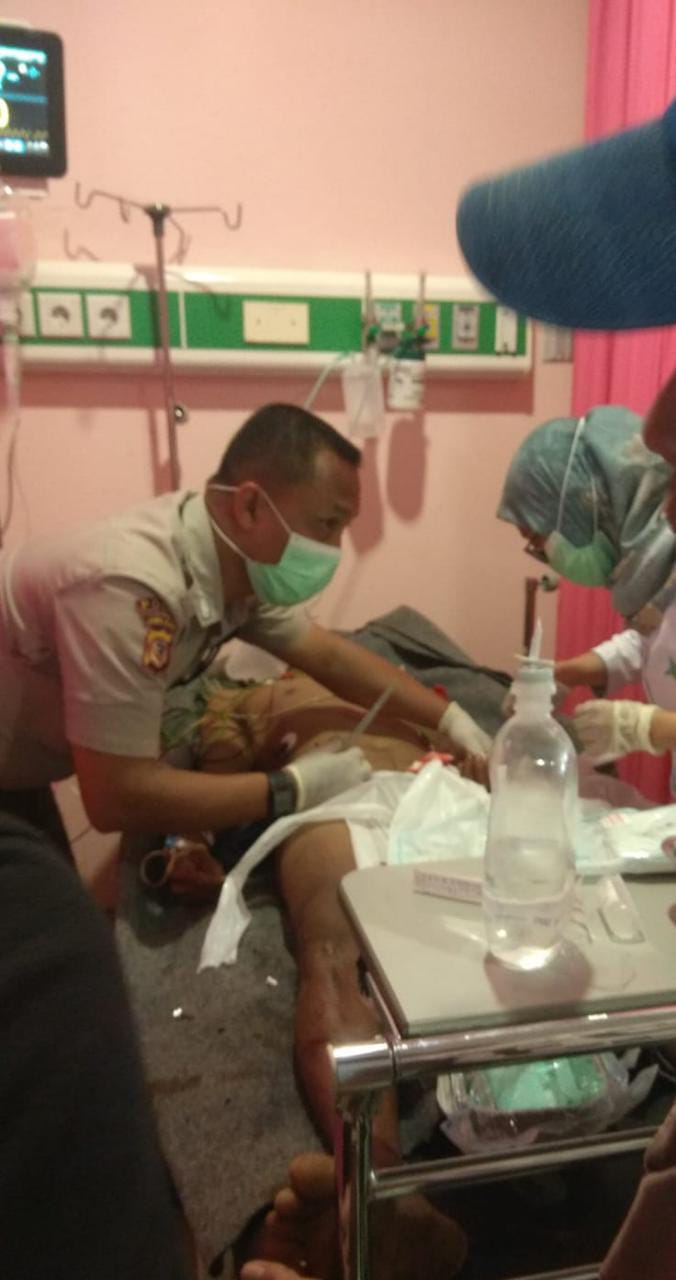Diduga Ada Keterbelakangan Mental, Seorang Pemuda Aniaya Tetanganya