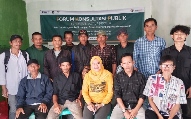 Verifikasi Data Penduduk, Pasilitator BPS Desa Purasari Gelar Forum Konsultasi Publik