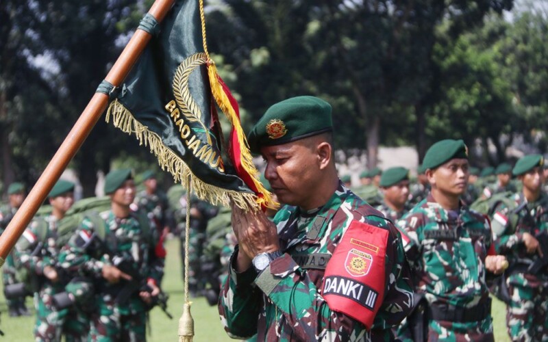 Dedie Rachim Lepas 350 Prajurit Perbatasan RI – Malaysia