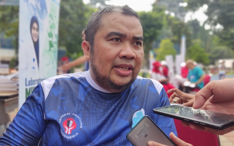 Milad ke-10 RS Ummi Gelar Senam Jantung di Lapangan Sempur