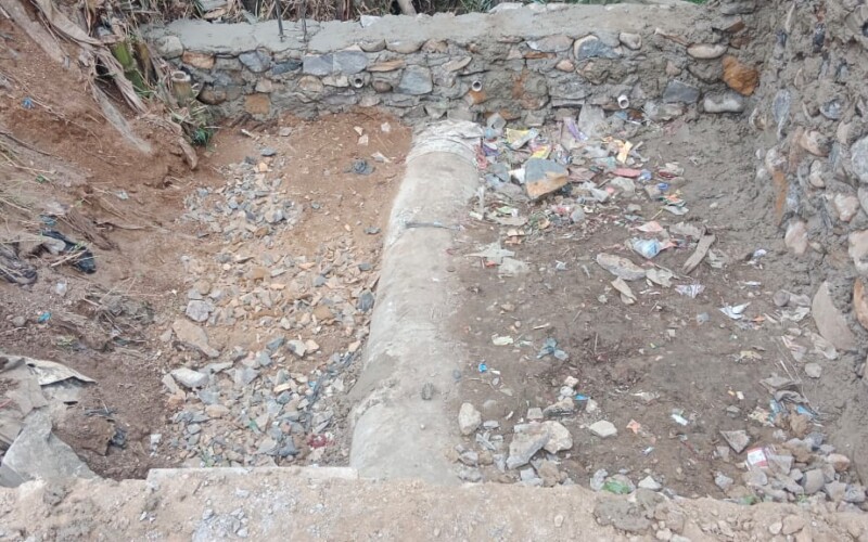 Pembangunan TPSS di Cimanggu I Diduga Diatas Gorong-gorong Pembuangan Air Milik Jalan Kabupaten Bogor