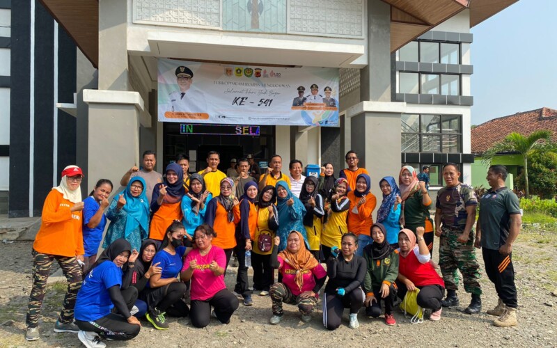 Sambut Peringatan HJB ke 541, Muspika Rumpin Gelar Giat Senam