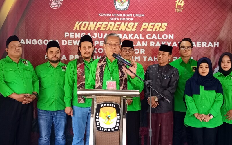 “Target PPP sangat realistis yakni meraih 8 kursi DPRD Kota Bogor pada Pileg nanti.