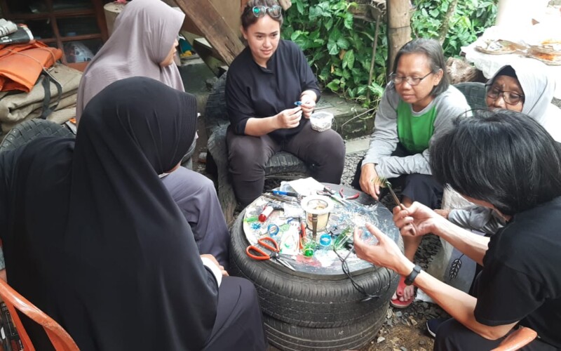 Peringati HJB KE 541, RAB Komunitas Bangun 4 Desa Kreatif di Parung Panjang