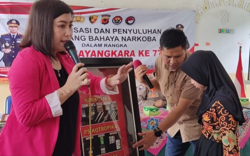 Satnarkoba Polresta Bogor Kota Berikan Penyuluhan Bahaya Narkoba Bagi Pelajar