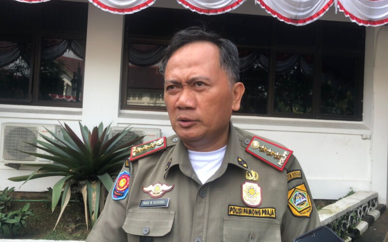 Masih Kordinasi Dengan Instansi Lain, Satpol PP Kabupaten Bogor Belum Tertibkan Baliho Parpol