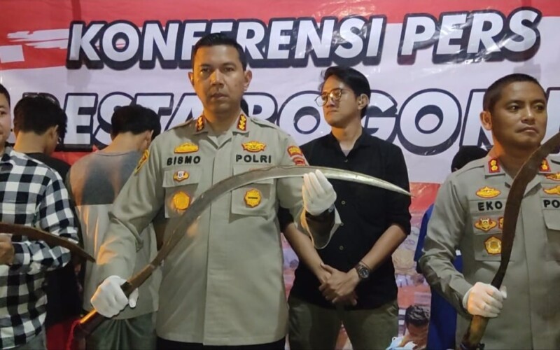 Dua Kelompok Gangster yang Membuat Ulah di Kota Bogor Ditangkap