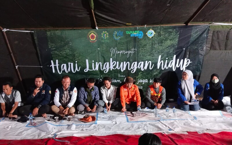 Katar Kecamatan Pamijahan Gelar Penanaman 1000 Pohon dan Kali Bersih