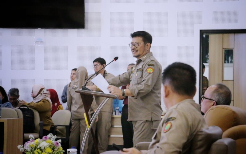 Hadapi El Nino, Menteri Pertanian SYL Dorong Daerah Siapkan Lumbung Pangan