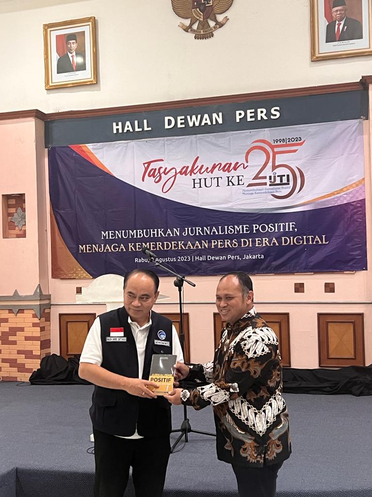Hadiri Tasyakuran ke 25 IJTI, Menkominfo Budi Arie Minta Menjaga Kemerdekaan Pers