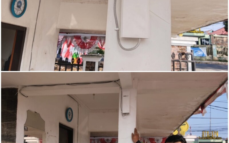 Kecamatan Leuwiliang Pasang Wifi Gratis untuk Masyarakat