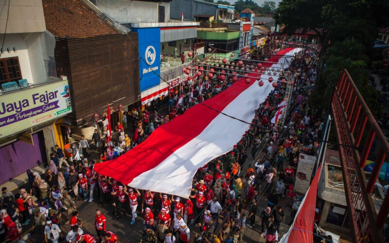 Kirab Merah Putih, Indonesia Damai, Guyub dan Penuh Kebersamaan