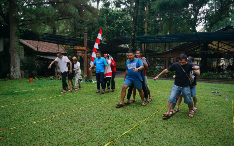 Perlombaan Melibatkan Satwa Dalam Memeriahkan HUT Kemerdekaan RI ke-78 di Royal Safari Garden