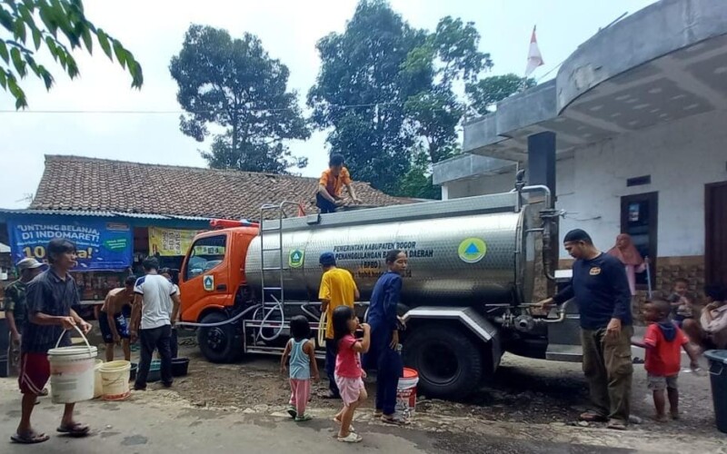 Musim Kemarau, Camat Pamijahan Pesan Warganya Agar Bersabar Musibah Krisis air