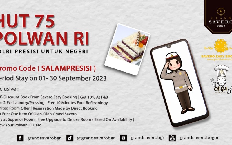 Hotel Grand Savero Bogor Memberikan Berbagai Promo Menarik Khusus di Bulan September 2023