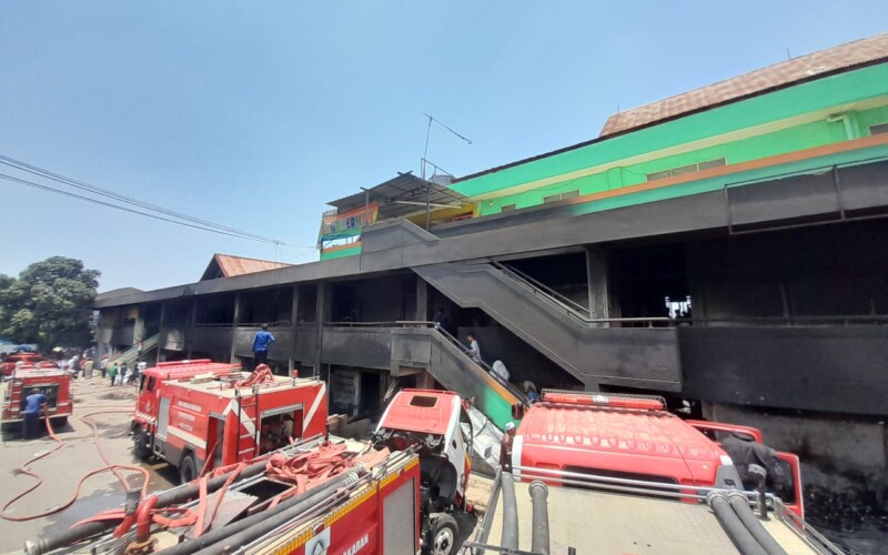 Bupati Bogor Intruksikan Jajarannya Selesaikan Pasar Leuwiliang Pasca Kebakaran
