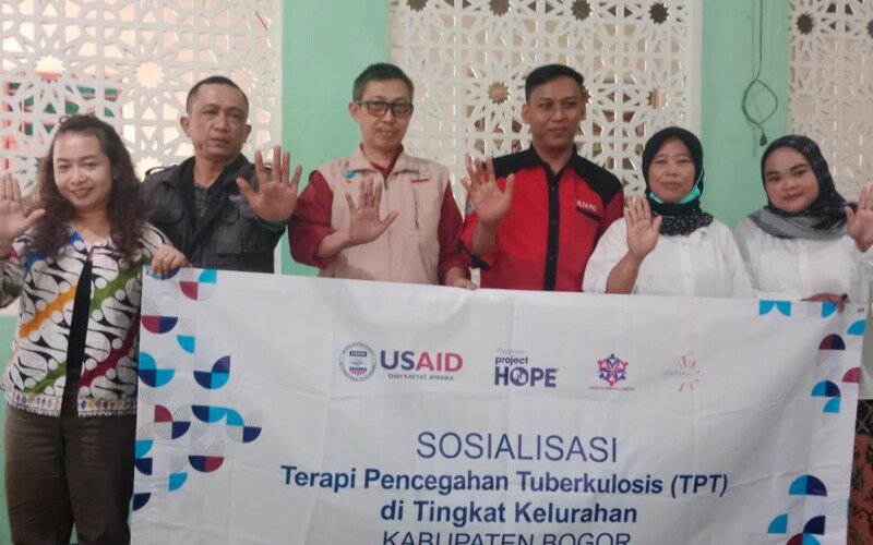USAID Kabupaten Bogor Sosialisasikan Pencegahan TBC Sejak Dini
