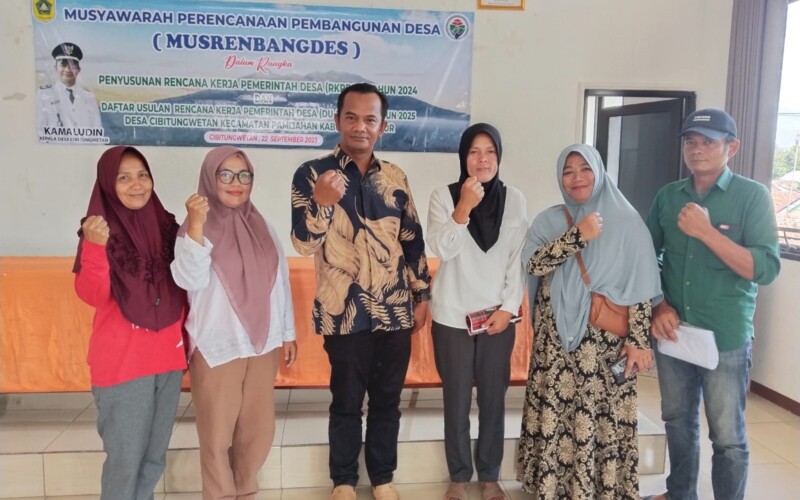 Desa Cibitung Wetan Siap Bersaing Lomba KRL Tingkat Kabupaten Bogor