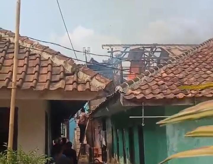 Satu Rumah Hangus Dilalap Sijago Merah di Rumpin