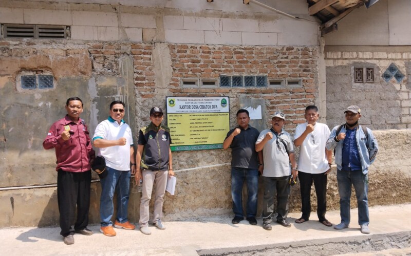 Desa Cibatok 2 Menerima Kunjungan Tim Monev Kecamatan Cibungbulang