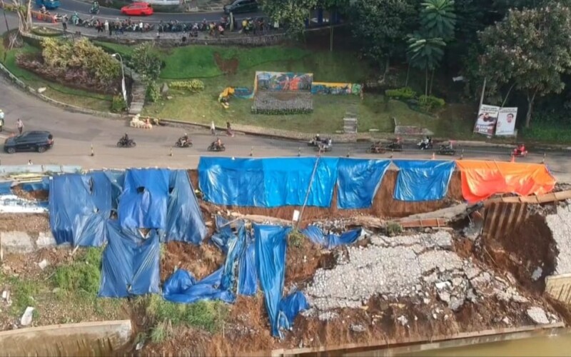 Dampak Longsor, Pemkot Bogor Desak PT Kai Percepat Pembangunan Underpass Yang Longsor