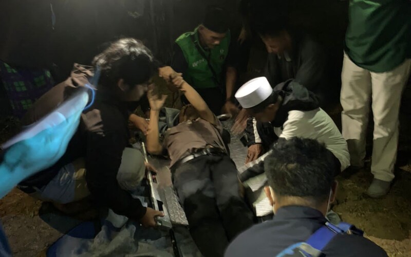 Lima WNA Alami Kecelakaan di Jalur Alternatif Puncak