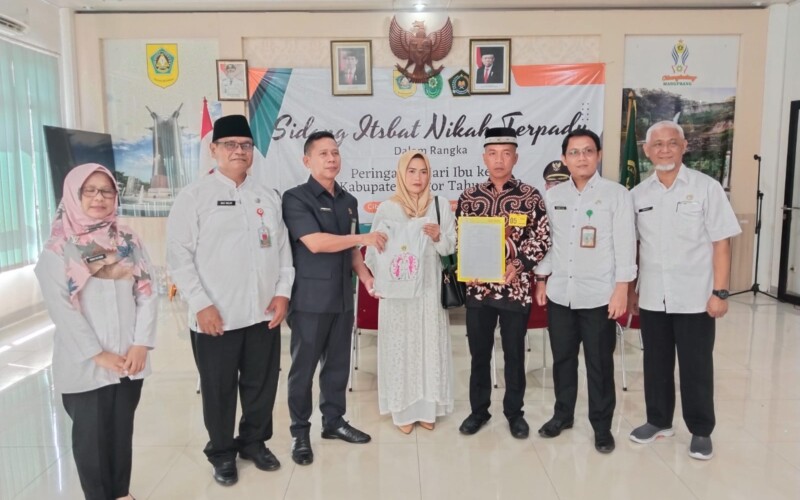 43 Pasutri di Kecamatan Cibungbulang Ikut Sidang Isbat Nikah Terpadu