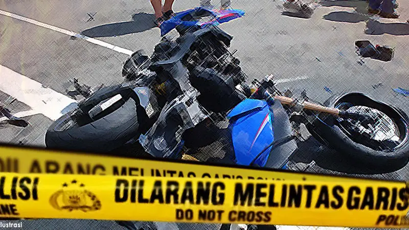 Pemotor Meninggal Dunia Terlindas Bus di Cibinong