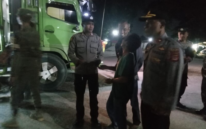 Polsek Rumpin Sidak Pungli jalan 