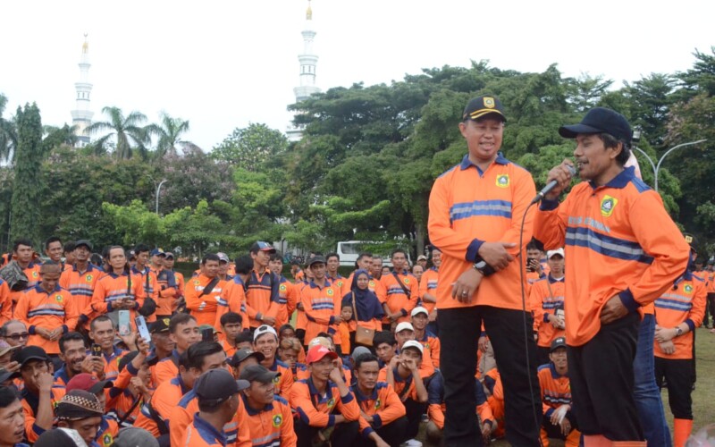 Petugas Kebersihan Jadi Garda Terdepan Jaga dan Ciptakan Lingkungan Bumi Tegar Beriman Bersih dan Nyaman