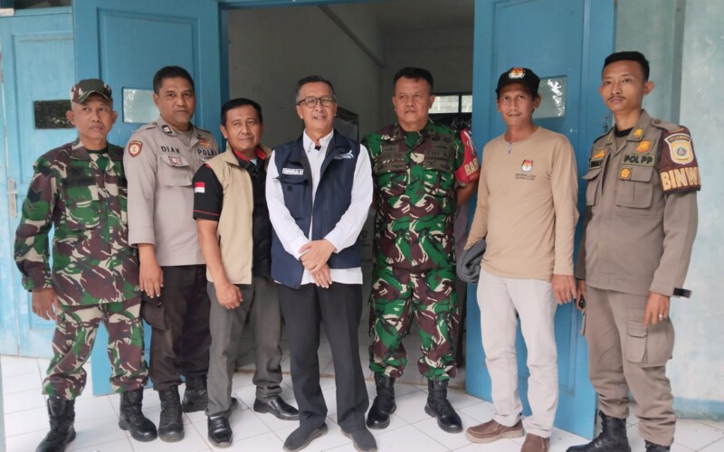 Pemilu 2024. Satpol Kecamatan Pamijahan Terjunkan 150 Petugas Linmas dan 12 Trantib