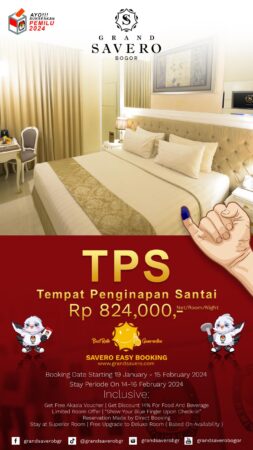 FEBRUARI BERTABUR PROMO DI GRAND SAVERO HOTEL BOGOR