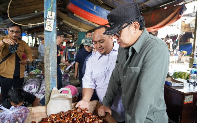 Pastikan Harga Komoditas Stabil Forkopimda Kota Bogor Tinjau Pasar Tekum Kemang