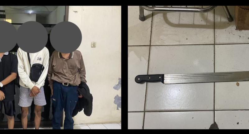 Polisi Amankan 3 Remaja di Cibinong Diduga Hendak Tawuran