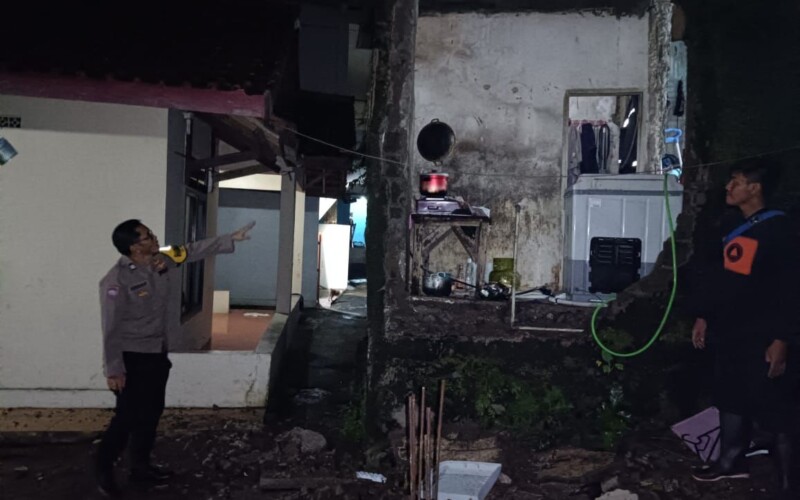 Tabung Gas Ukuran 3 Kilogram Meledak, Ruang Tamu dan Dapur Rusak Parah