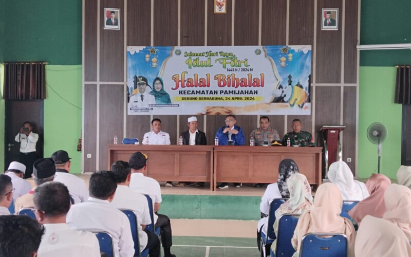 Kecamatan Pamijahan Gelar Halal Bihalal