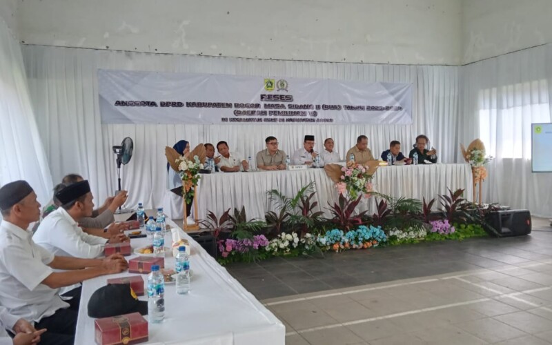 Reses Anggota DPRD di Rumpin : Soal Infrastruktur Jalan Masih Mendominasi