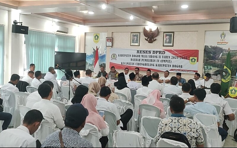 Reses Anggota DPRD Dapil IV di Kecamatan Cibungbulang, Ini Skala Prioritasnya