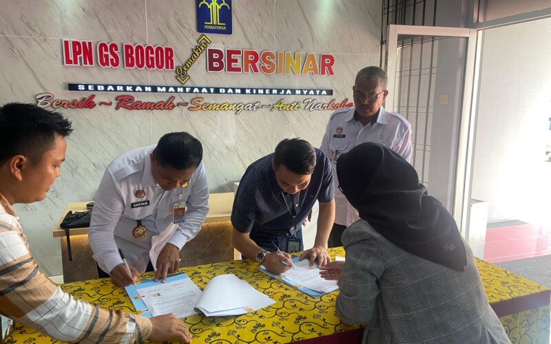 Lapas Narkotika Gunung Sindur dan Bank BJB Komitmen Tingkatkan Fasilitas Layanan Publik melalui Bantuan CSR