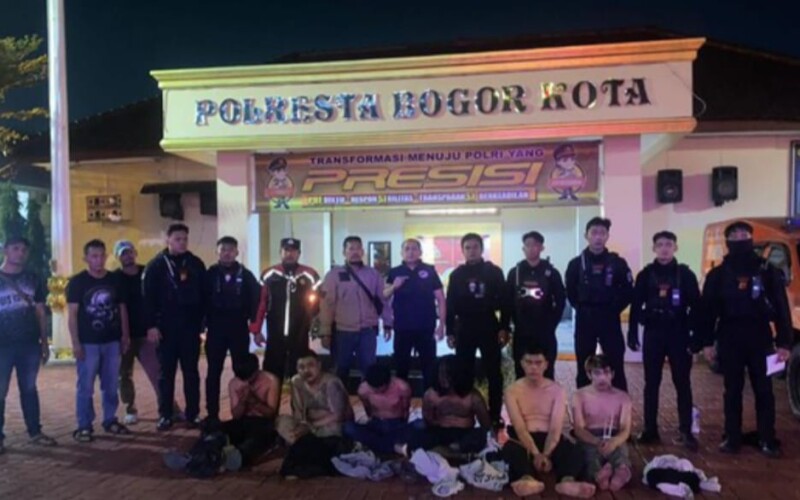 Enam Pelaku Tawuran di Babakan Pasar Ditangkap Polisi