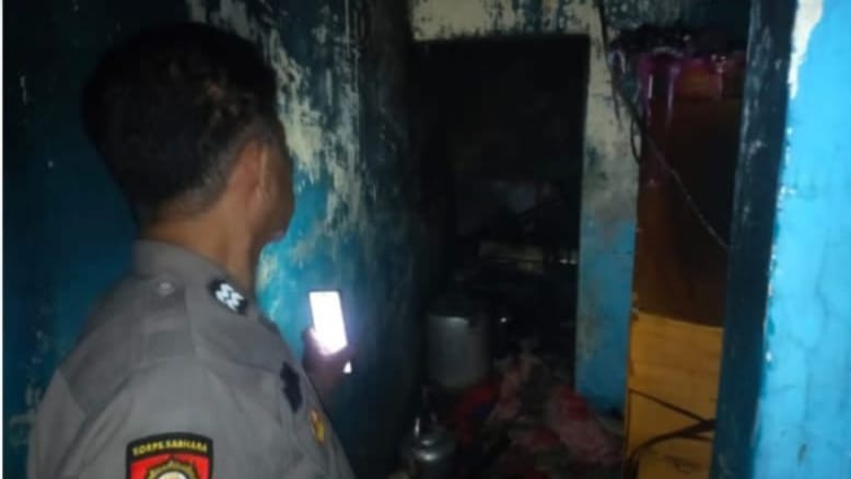 Kontrakan di Gunung Putri Terbakar Diduga Kebocoran Gas, Pedagang Soto Mie Luka-Luka