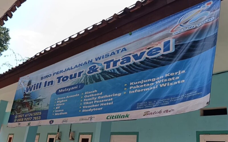 Begini Kondisi Travel Will In Tour di Bogor yang Digunakan SMK Lingga Kencana