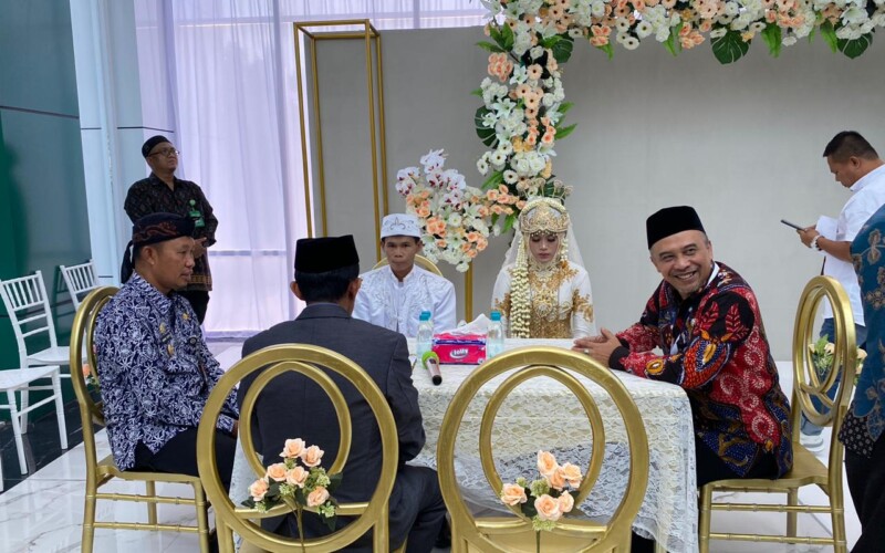 Cuma Bayar Rp600 Ribu, Warga Bisa Nikah Murah dan Mewah di MPP